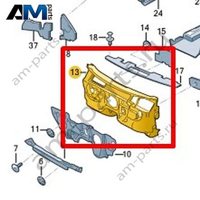 Шумоизоляция перегородки моторного отсека Volkswagen T-Roc Cross 2019-2024 2GM863934BКупить шумоизоляцию перегородки моторного отсека 2GM863934B для Фольксваген Т-рок Кросс 2019-2024 по минимальной цене