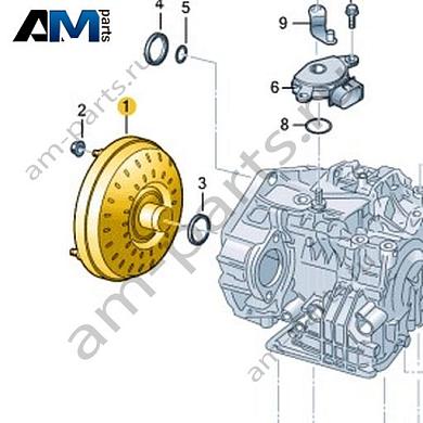 Гидротрансформатор VAG 09G323571ACКупить гидротрансформатор 09G323571AC для Фольксваген/Ауди/Шкода- акция