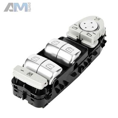 Блок кнопок переключателей водительской двери на Mercedes C W205 (2014-2023) A20590568119051