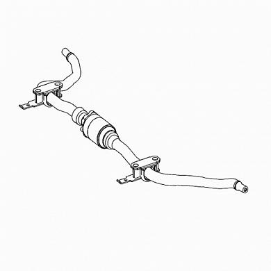 Стабилизатор передний A1663231465 Mercedes GLE-Coupe C292