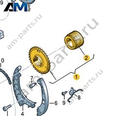 Звездочка цепи VAG 059109085EКупить звездочка цепи 059109085E на Фольксваген/Ауди/Шкоду по минимальной цене