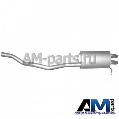 Задний глушитель Фольксваген Тигуан (2012-2016) 2.0 TSI 5N0253609AQ