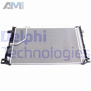 Радиатор кондиционера (DELPHI) TSP0225672 для Mb C-klasse 2006-2015 III (W204) C 200 COMPRESSOR (184 л.с.)