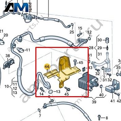 Кронштейн теплообменника Volkswagen id-Buzz 2023-2024 1N3816087Купить кронштейн теплообменника 1N3816087 на Фольксваген id-Buzz 2023-2024- выгодные цены