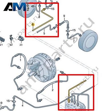 Тормозная трубка от гидравлической системы к тормозному шлангу Volkswagen AMAROK 2017-2022 2H6614722AКупить тормозную трубку от гидравлической системы к тормозному шлангу 2H6614722A Фольксваген Амараок 2017-2022 по минимальной цене