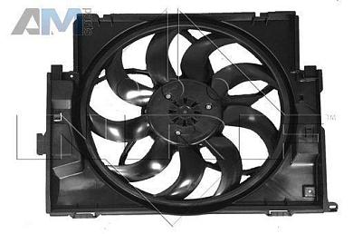 Вентилятор системы охлаждения (NRF) 47735 для BMW 1 серия (F20) 2010-2015 120d