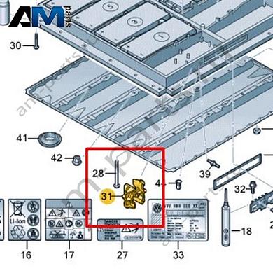 Уплотнительный колпачок Volkswagen id3 2020-2024 1EA804999HКупить уплотнительный колпачок 1EA804999H на Фольксваген id3 2020-2024 по минимальной цене