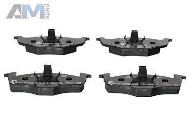 Передние тормозные колодки ATE 13.0460-7100.2 на Skoda Mk2 (2007-2014)