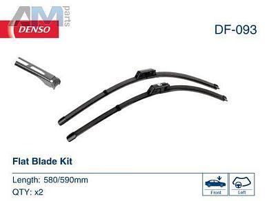 Комплект щеток стеклоочистителя (DF-093) DENSO на Audi A8 (D3) 2002-2010