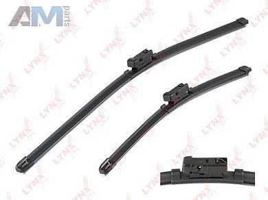 Бескаркасные щетки стеклоочистителя комплект LYNX для Audi A1 (8X) 2011-2018 XF6040B