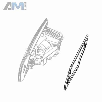 Уплотнитель фонаря заднего правый Mercedes GLE-Coupe 2015-2019 A2928260200