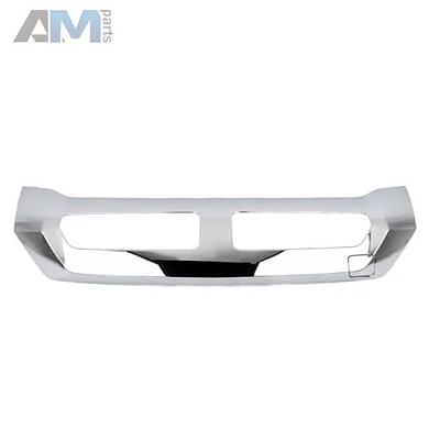 Накладка переднего бампера центральная нижняя (хром) Mercedes GLE 2014-2018 A1668858025