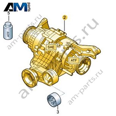 Главная передача заднего моста VAG 0D3500043Купить главную передачу заднего моста 0D3500043 для Фольксваген/Ауди/Шкода по минимальной цене