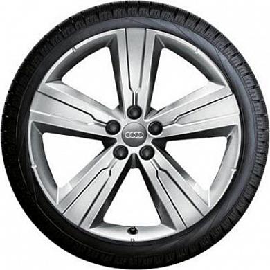 Диск колесный R20 5 спиц (серебро) Ауди Q7 4М (рестайлинг) 4M00714908Z8