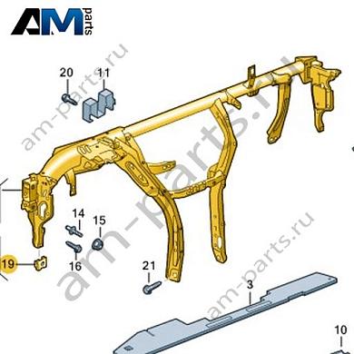 Поперечина передней панели Volkswagen T-Roc 2018-2024 2GB857017AКупить поперечину передней панели 2GB857017A для Фольксваген Т-рок 2018-2024- спец. Цена