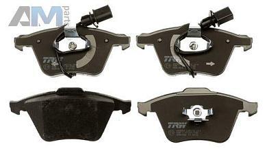 Передние тормозные колодки TRW GDB1554 на Audi A8 (D3) 2002-2010