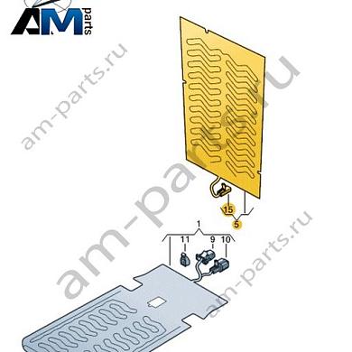 Нагревательный элемент спинки сиденья Volkswagen Jetta VII 2020-2024 17A963558Купить нагревательный элемент спинки сиденья 17A963558 для Фольксваген Джетта VII 2020-2024 по минимальной цене