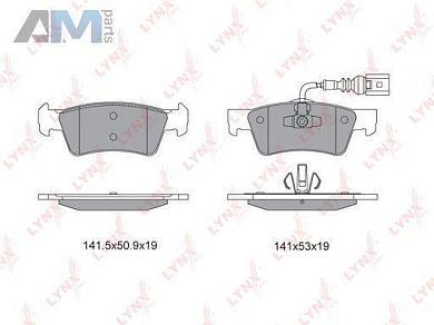 Комплект тормозных накладок BD8039 (LYNXauto) для автомобилей VAG аналог 7L6698451Заказать комплект тормозных накладок BD8039 производства LYNXauto для Фольксваген/Ауди/Шкода на выгодных условиях