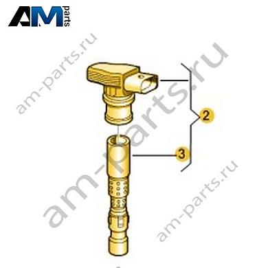 Катушка зажигания VAG 07L905115Купить катушку зажигания 07L905115 на Фольксваген/Ауди/Шкоду- спец. Цена