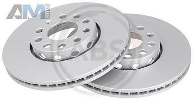Передние тормозные диски ABS 16098 для Audi A4 (B6) 2001-2005