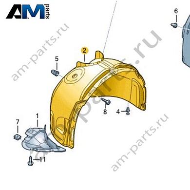 Пластмассовый Подкрылок Volkswagen id-Buzz 2023-2024 1T3805912Купить пластмассовый Подкрылок 1T3805912 для Фольксваген id-Buzz 2023-2024- акция