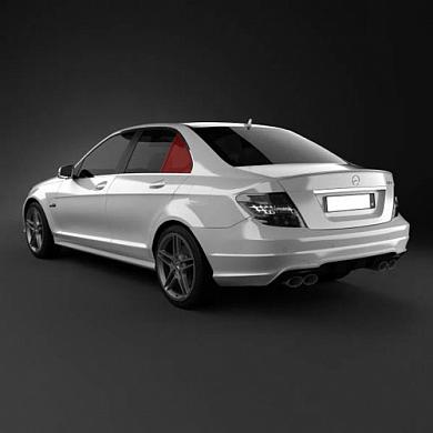 Стекло заднее левое (неподвижное) A2047300155 Mercedes C-klasse W204