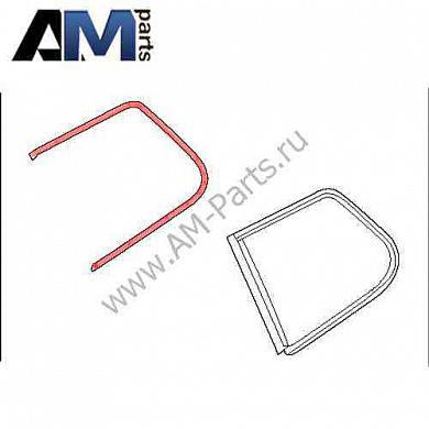 Декоративная накладка заднего бокового стекла хром правая Volkswagen Touareg (2011-2014) (хром) 7P68539967Z7