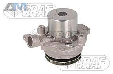 Насос системы охлаждения (помпа) GRAF (PA13608) на Audi A5 (8T) 2007-2016 2.0TFSI