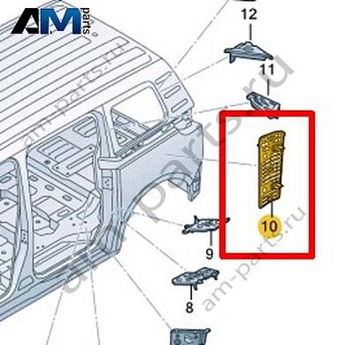 Защитный экран Volkswagen id-Buzz 2023-2024 1T3864021AКупить защитный экран 1T3864021A Фольксваген id-Buzz 2023-2024- бесплатная доставка