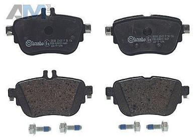 Задние тормозные колодки (P50136) BREMBO для Mercedes E-Class W213 E350