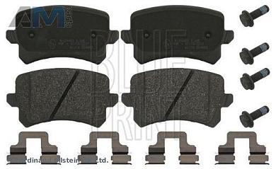 Задние тормозные колодки BLUE PRINT ADV184231 на Volkswagen Tiguan I (2007-2011)