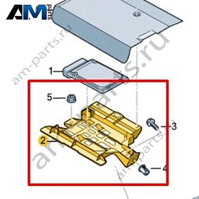 Кронштейн блока управления Volkswagen T-Roc 2018-2024 2GA907392Купить кронштейн блока управления 2GA907392 на Фольксваген Т-рок 2018-2024- бесплатная доставка