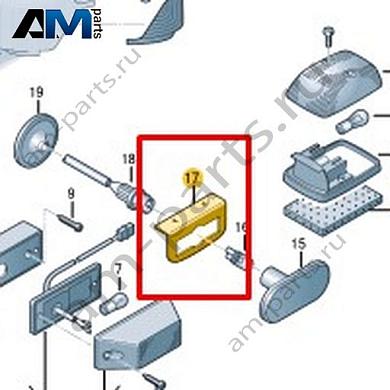 Держатель Volkswagen Crafter 2012-2016 2E3945401Купить держатель 2E3945401 на Фольксваген Крафтер 2012-2016- бесплатная доставка