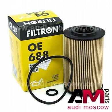 Фильтр масляный Тигуан 2.0 TDI (110 л.с.) OE688 Filtron (двигатель CFFD)
