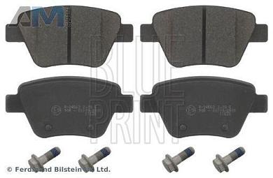 Задние тормозные колодки BLUE PRINT ADV184218  Volkswagen Golf VI (2008-2012)