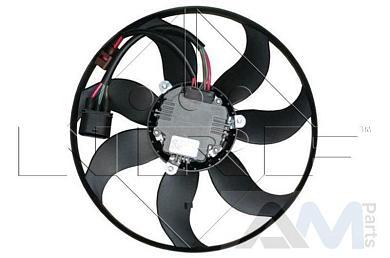 Основной вентилятор NRF (47389) для Volkswagen Tiguan I рестайлинг 2.0TSI