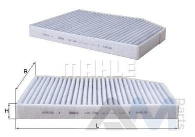 Салонный фильтр угольный KNECHT (LAK1398) на BMW X3 (G01) M40dX