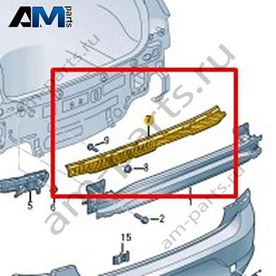 Крепежная планка Volkswagen Taigo 2022-2024 2G6807863AКупить крепёжную планку 2G6807863A Фольксваген Тайго 2022-2024- спец. Цена