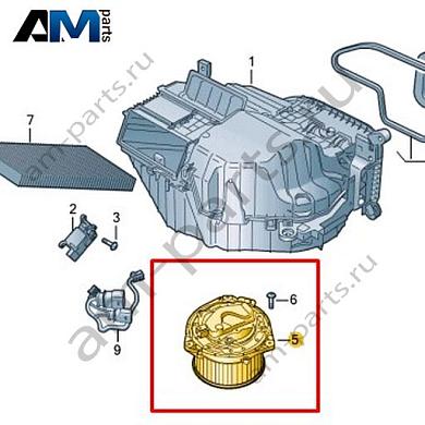Вентилятор Volkswagen id3 2020-2024 1EA820021AКупить вентилятор 1EA820021A для Фольксваген id3 2020-2024- выгодные цены