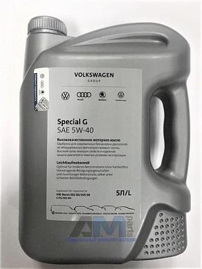 Масло Special 5W-40 5L для автомобилей концерна VAG G052502M4Заказать оригинальный масло special 5w-40 5l для Ауди, Фольксваген, Шкода G052502M4- Выгодные условия
