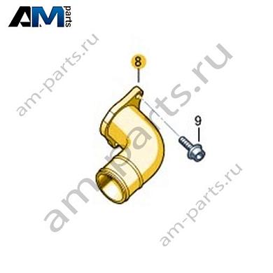 Соединительный патрубок с уплотнительным кольцом VAG 06M121137ABКупить соединительный патрубок с уплотнительным кольцом 06M121137AB на Фольксваген/Ауди/Шкоду- минимальная цена