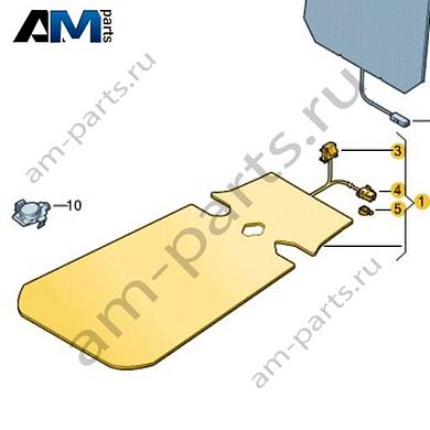Нагревательный элемент сиденья Volkswagen T-Roc 2018-2024 2GA963555Купить нагревательный элемент сиденья 2GA963555 для Фольксваген Т-рок 2018-2024 на выгодных условиях