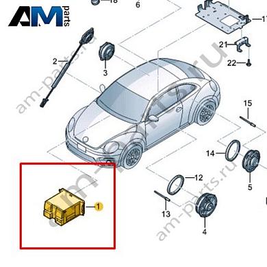 Головное устройство VAG 1K0035164HКупить головное устройство 1K0035164H для Фольксваген/Ауди/Шкода по минимальной цене