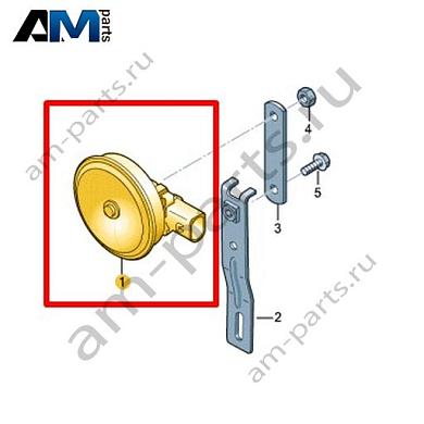 Звуковой сигнал Volkswagen Jetta VII 2020-2024 17A951115AКупить звуковой сигнал 17A951115A Фольксваген Джетта VII 2020-2024 на выгодных условиях
