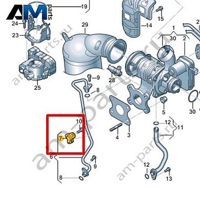 Хомут VAG 04E145807AКупить хомут 04E145807A Фольксваген/Ауди/Шкода- выгодные цены