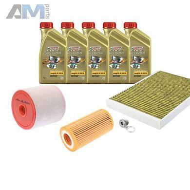 Набор ТО-1/3 Audi Q5 2020-2026 45TFSI (масло Castrol LL3 5W30 504/507)