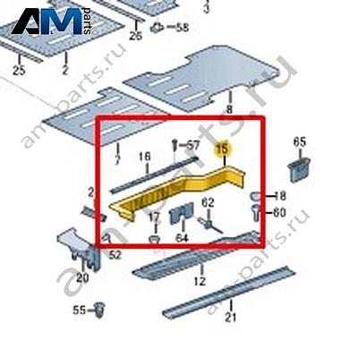 Облицовка ступенек Volkswagen Crafter 2012-2016 2E1863312CКупить облицовку ступенек 2E1863312C Фольксваген Крафтер 2012-2016- минимальная цена