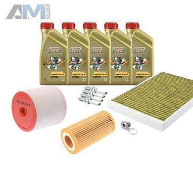 Набор ТО-2/4 Audi Q5 2020-2026 45TFSI (масло Castrol LL3 5W30 504/507)