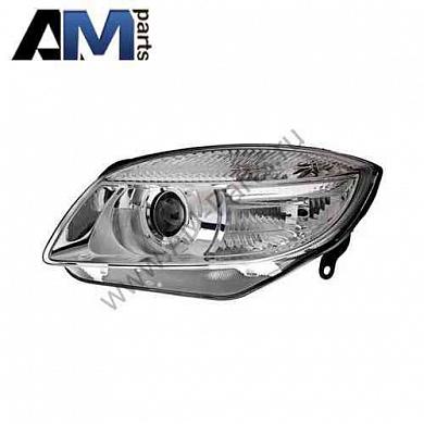 Фара галогенная для Skoda Fabia 5J1941017AКупить оригинальную фару галогенную Skoda Fabia 5J1941017A- Быстрая доставка