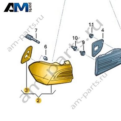 Светодиодный задний левый фонарь Volkswagen Taigo 2022-2024 2G7945095Купить светодиодный задний левый фонарь 2G7945095 на Фольксваген Тайго 2022-2024 по минимальной цене